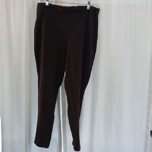 Women with Control Soft Dark Brown Leggings